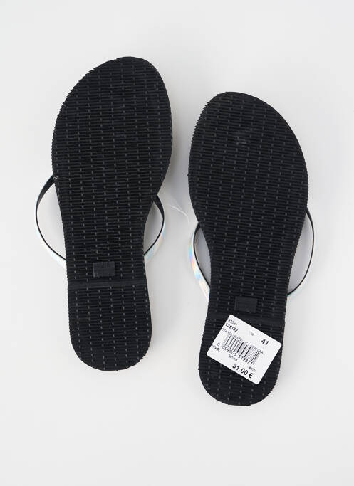 Tongs argent HAVAIANAS femme