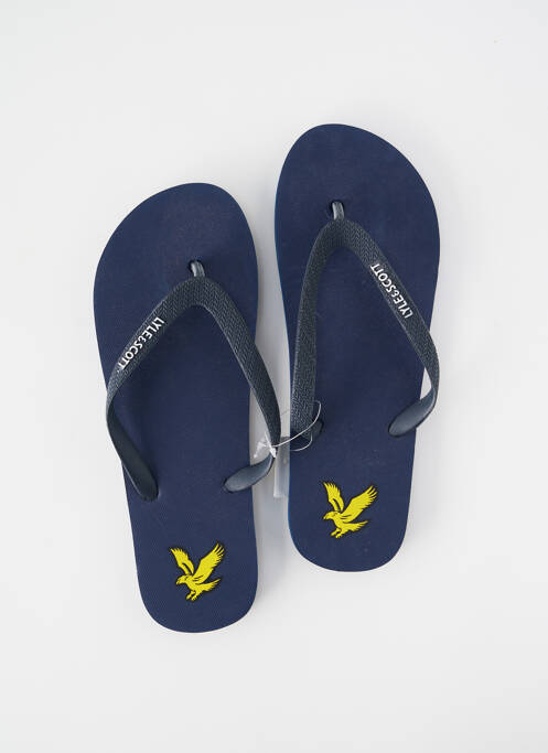 Tongs bleu LYLE & SCOTT homme