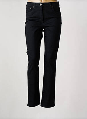 Jeans coupe slim broderie rivets taille normale noir BETTY BARCLAY femme