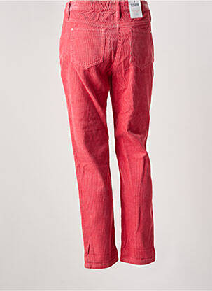 Pantalon slim taille élastique taille normale rose C'EST BEAU LA VIE femme
