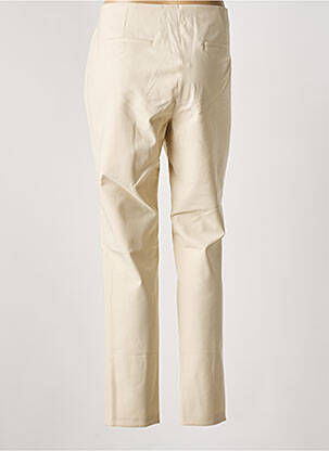 Pantalon slim tissage popeline taille normale beige BETTY BARCLAY femme