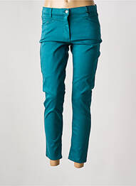 Pantalon slim broderie rivets taille normale vert BETTY BARCLAY femme