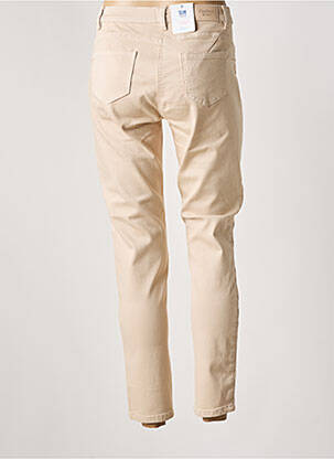 Pantalon slim stretch beige C'EST BEAU LA VIE femme