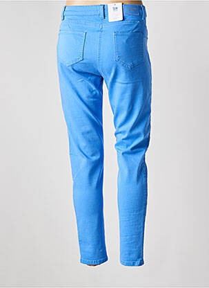 Pantalon slim stretch bleu C'EST BEAU LA VIE femme