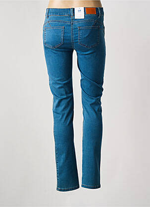 Jeans coupe slim stretch taille normale bleu C'EST BEAU LA VIE femme