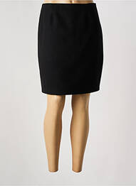Jupe courte coupe droite noir ESTEL COLLECTION femme