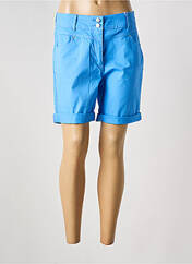 Bermuda bleu C'EST BEAU LA VIE pour femme seconde vue