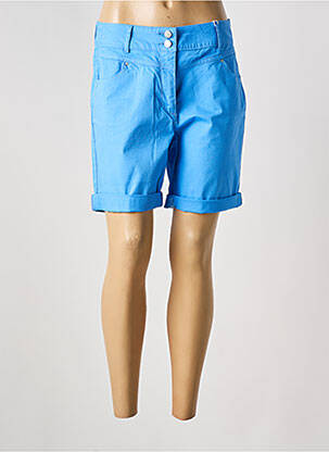 Bermuda bleu C'EST BEAU LA VIE pour femme