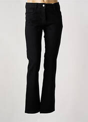 Jeans coupe droite noir C'EST BEAU LA VIE pour femme seconde vue