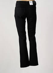 Jeans coupe droite noir C'EST BEAU LA VIE pour femme seconde vue