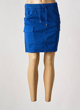 Jupe courte bleu C'EST BEAU LA VIE pour femme