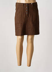 Jupe courte marron C'EST BEAU LA VIE pour femme seconde vue