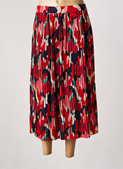 Jupe longue rouge C'EST BEAU LA VIE pour femme seconde vue