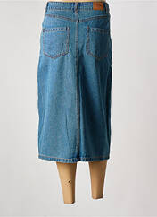 Jupe mi-longue bleu C'EST BEAU LA VIE pour femme seconde vue
