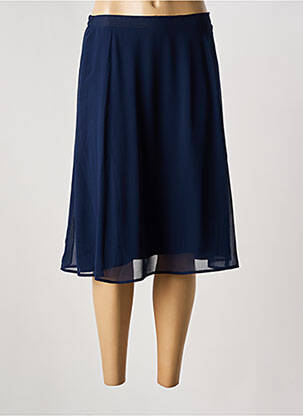Jupe mi-longue bleu GREGORY PAT pour femme