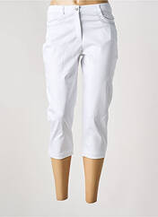 Pantacourt blanc CHRISTINE LAURE pour femme seconde vue