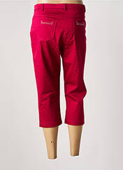 Pantacourt rose CHRISTINE LAURE pour femme seconde vue