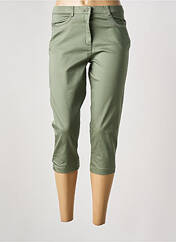 Pantacourt vert CHRISTINE LAURE pour femme seconde vue