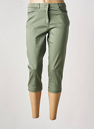 Pantacourt vert CHRISTINE LAURE pour femme