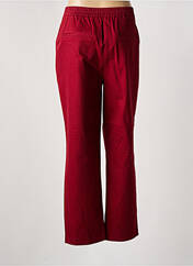 Pantalon droit rouge JULIE GUERLANDE pour femme seconde vue