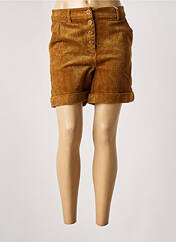 Short marron C'EST BEAU LA VIE pour femme seconde vue