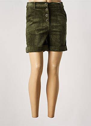 Short vert C'EST BEAU LA VIE pour femme