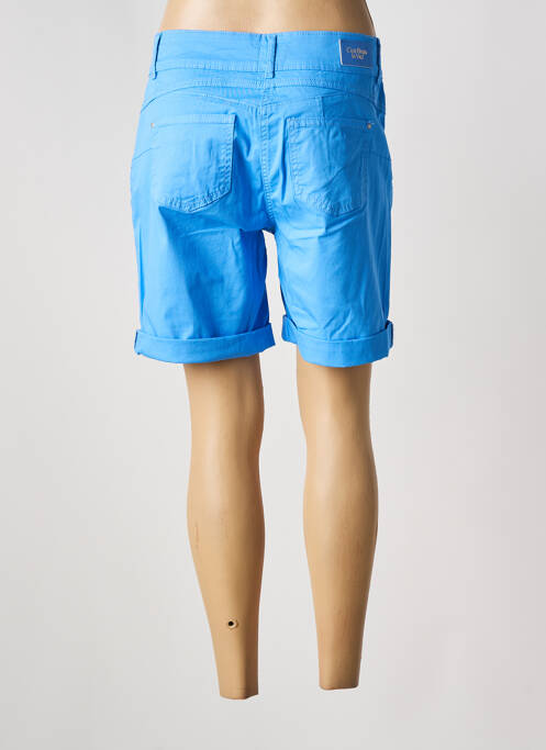 Bermuda bleu C'EST BEAU LA VIE pour femme