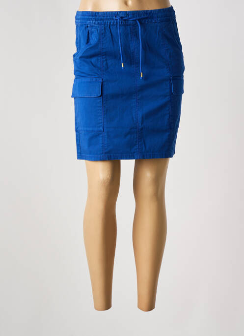 Jupe courte bleu C'EST BEAU LA VIE pour femme