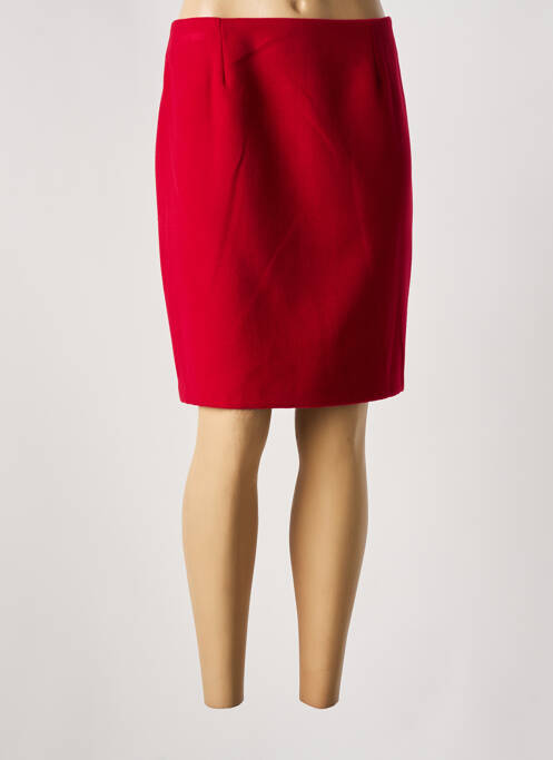 Jupe courte rouge ESTEL COLLECTION pour femme