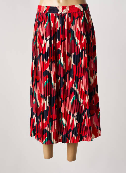 Jupe longue rouge C'EST BEAU LA VIE pour femme
