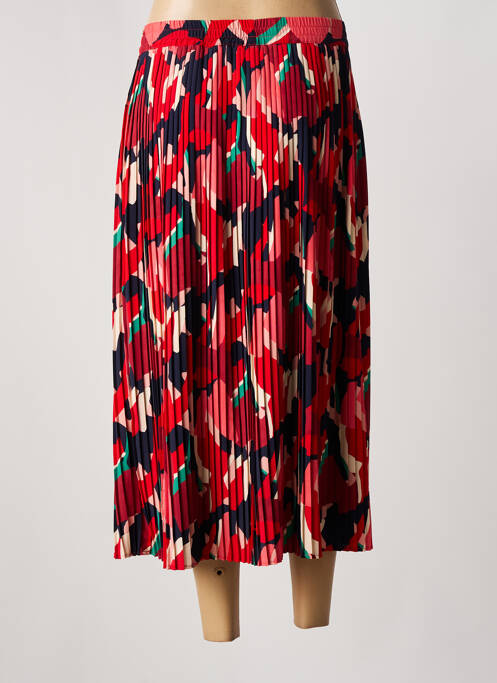 Jupe longue rouge C'EST BEAU LA VIE pour femme