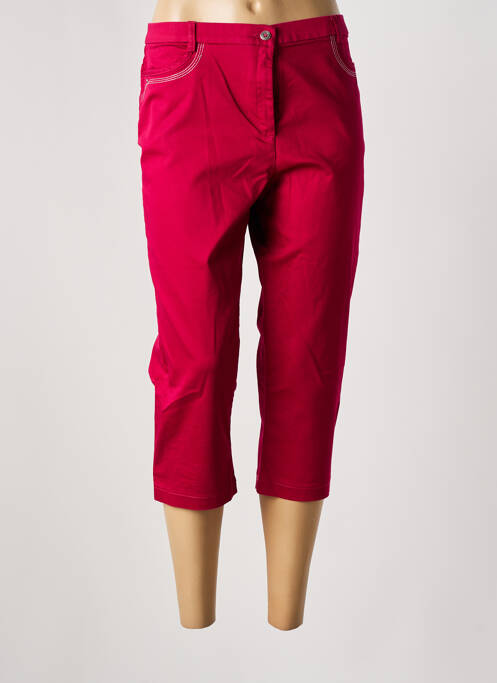 Pantacourt rose CHRISTINE LAURE pour femme