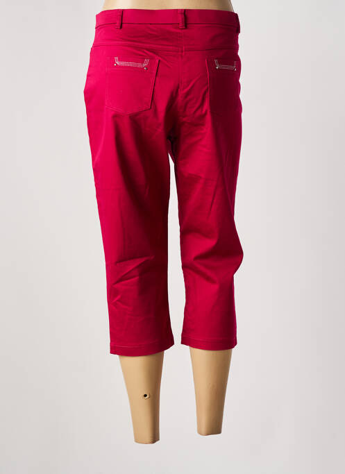 Pantacourt rose CHRISTINE LAURE pour femme