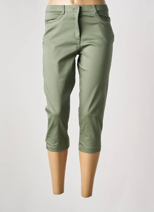 Pantacourt vert CHRISTINE LAURE pour femme