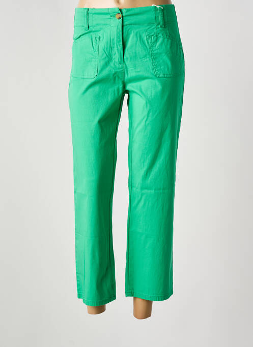 Pantalon 7/8 vert C'EST BEAU LA VIE pour femme