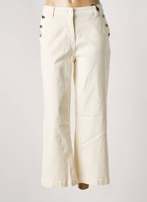 Pantalon droit beige JULIE GUERLANDE femme