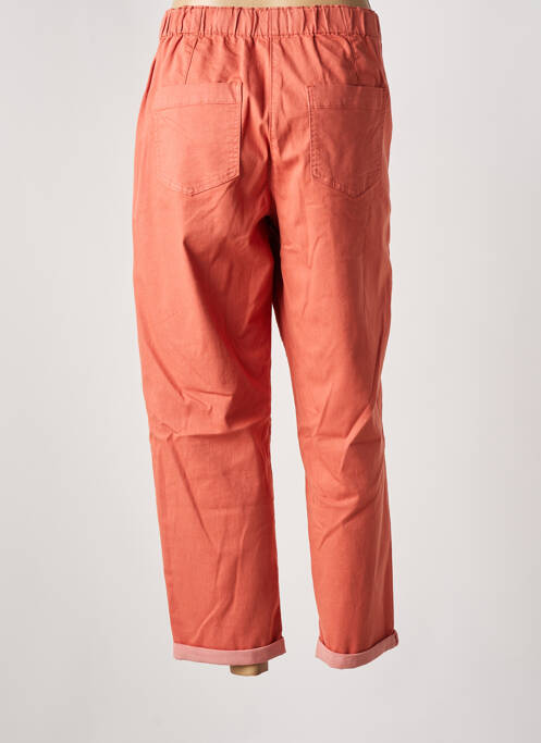 Pantalon droit marron JULIE GUERLANDE pour femme