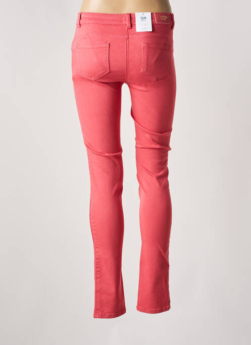 Pantalon slim rose C'EST BEAU LA VIE pour femme