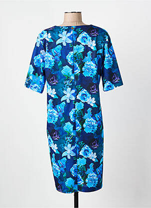 Robe courte manches courtes manches courtes bleu PAUL BRIAL femme