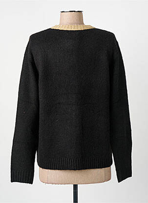Gilet manches longues stretch noir TELMAIL femme