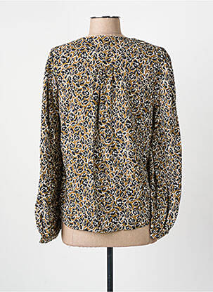Blouse tissage popeline manches longues vert C'EST BEAU LA VIE femme