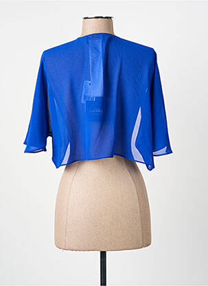 Boléro légère et transparente bleu JOSEPH RIBKOFF femme