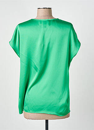 Top coupe fluide manches courtes vert JOSEPH RIBKOFF femme