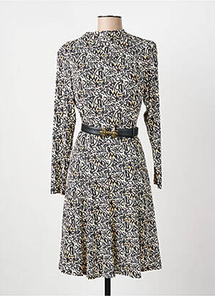 Robe mi-longue beige K-DESIGN pour femme