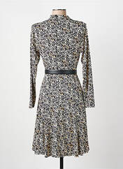 Robe mi-longue beige K-DESIGN pour femme seconde vue