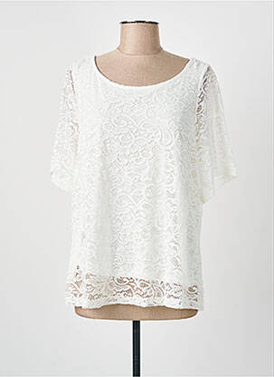 Top beige CHRISTINE LAURE pour femme