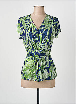 Top vert CHRISTINE LAURE pour femme