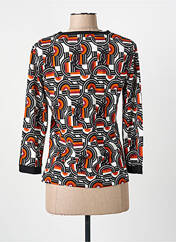 T-shirt orange CHRISTINE LAURE pour femme seconde vue