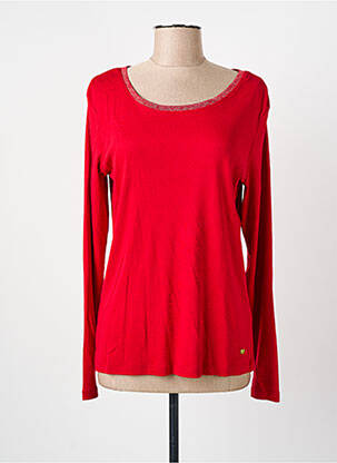 T-shirt rouge C'EST BEAU LA VIE pour femme