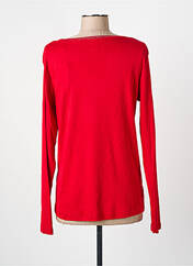 T-shirt rouge C'EST BEAU LA VIE pour femme seconde vue